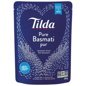 Tilda Pure Steamed Basmati Rice, 250 g