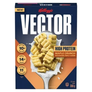 Vector® Maple Cereal 306g, Provides 10g of protein