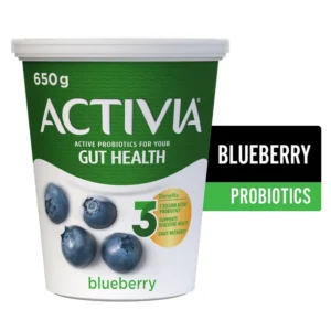 Activia Probiotic Yogurt, Blueberry, 650 g