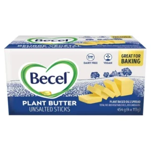 Becel Margarine Unsalted Sticks, 4 x 113g
