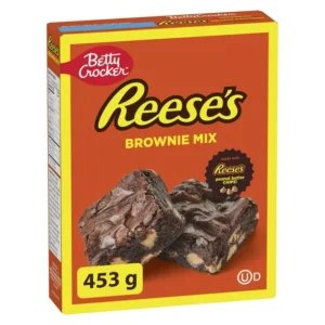 Betty Crocker Reese's Brownies Mix with Peanut Butter Chips, 453 g