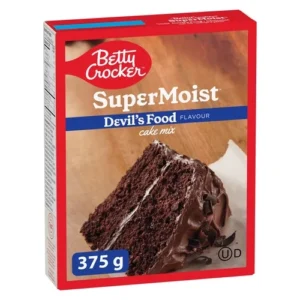 Betty Crocker Super Moist Devil's Food Cake Mix, 375 g