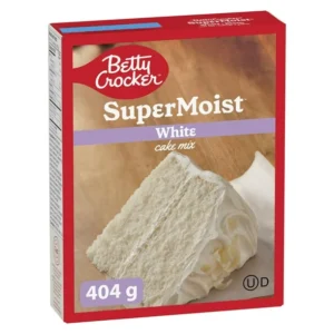 Betty Crocker Super Moist White Cake Mix, 404 g