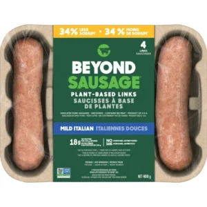 Beyond Meat Plant-Based Mild Italian Sausage, 400g