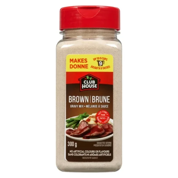 Brown Gravy Mix, Club House Brown Gravy Mix