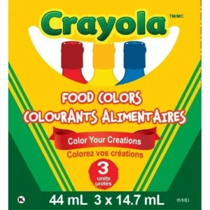 Crayola Food Colors, Color Your Creations, 3PK, Food Color