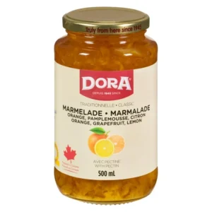 DORA 3 FRUIT MARMALADE WITH PECTIN (ORANGE, LEMON, GRAPEFRUIT), DORA 3 FRUIT MARMALADE
