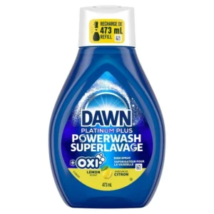 Dawn Powerwash Lemon Dish Spray, Liquid Dish Soap Refill, 473ML