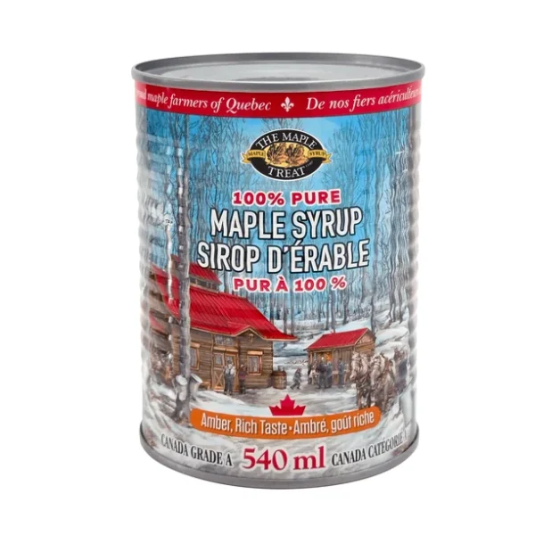 Decacer Pure Maple Syrup, 540 mL