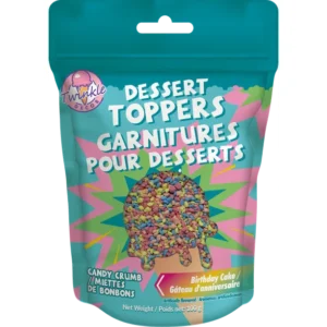 Dessert Topper Birthday Cake Candy Crumbs, Dessert Topper Birthday Cake Candy Crumbs