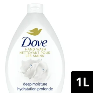 Dove Advanced Care Bottle Refill Deep Moisture Hand Wash, 1L Deep Moisture Hand Wash
