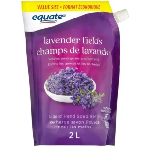 Equate Lavender Fields Liquid Hand Soap Refill, 2 L