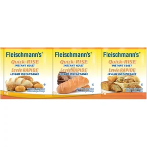 Fleischmann's Quick Rise Instant Yeast Strips, 3 x 8 g