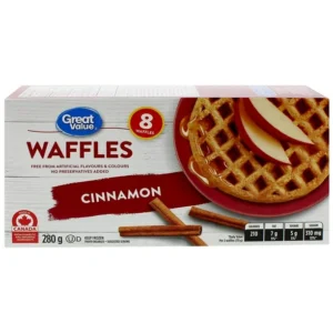 Great Value Cinnamon Waffles, 280 g