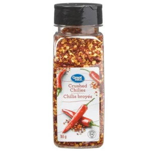 Great Value Crushed Chilies, 165 g