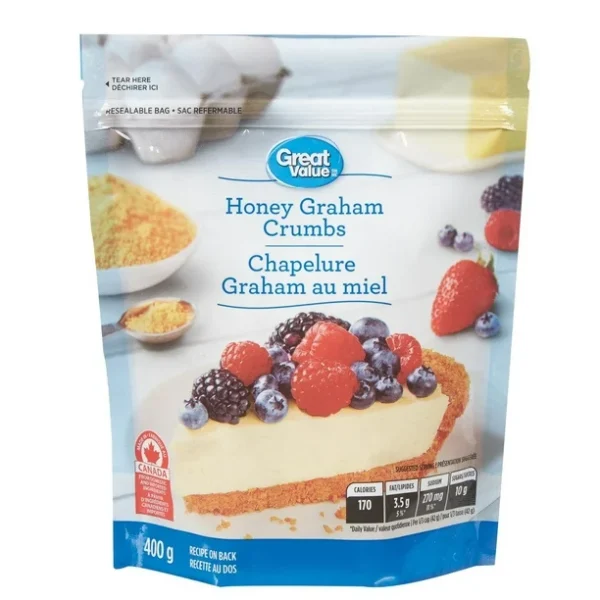 Great Value Graham Baking Crumbs, 400 g