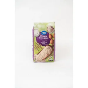 Great Value Organic Whole Wheat Flour, 2.5 kg