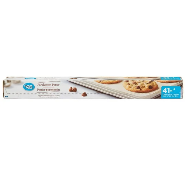 Great Value Parchment Paper, 41 sq ft