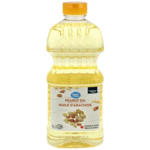 Great Value Peanut Oil, 1 L