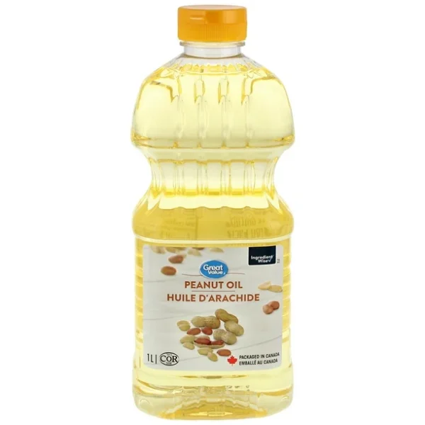 Great Value Peanut Oil, 1 L