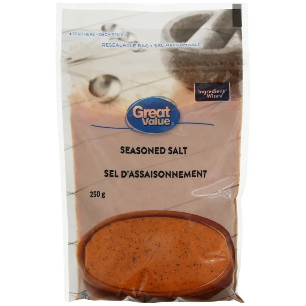 Great Value Seasoned Salt, 250 g