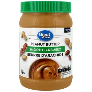 Great Value Smooth Peanut Butter, 1 kg