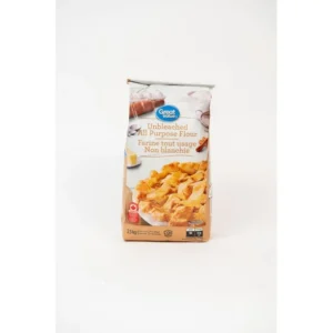 Great Value Unbleached All Purpose Flour, 2.5 kg