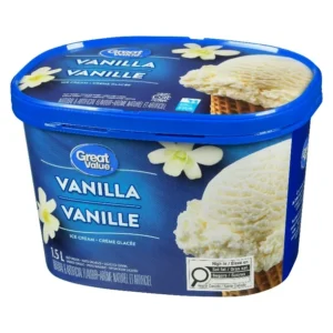 Great Value Vanilla Ice Cream, 1.5L