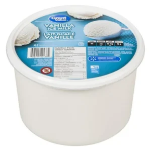 Great Value Vanilla Ice Milk, 4L