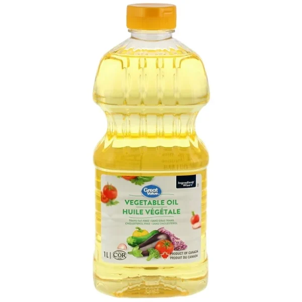 Great Value Vegetable Oil, 1 L
