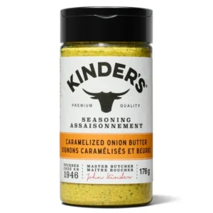 Kinder's Caramelized Onion Butter Seasoning Spice 176g, Use before, during, or after cooking