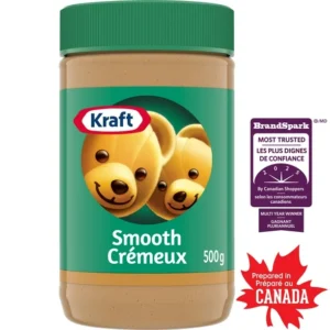 Kraft Smooth Peanut Butter, 500 G Jar, 500g