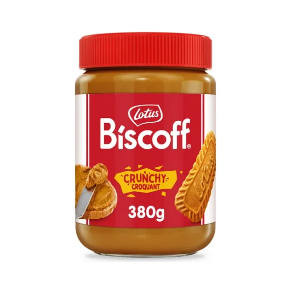 Lotus Biscoff Crunchy Spread, 380g, Lotus Biscoff Crunchy Spread, 380g