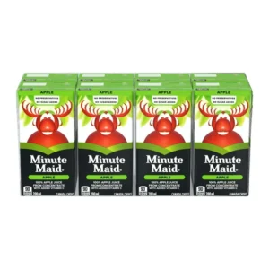 Minute Maid Apple Juice Cartons, 200 mL, 8 Pack, 200 x mL