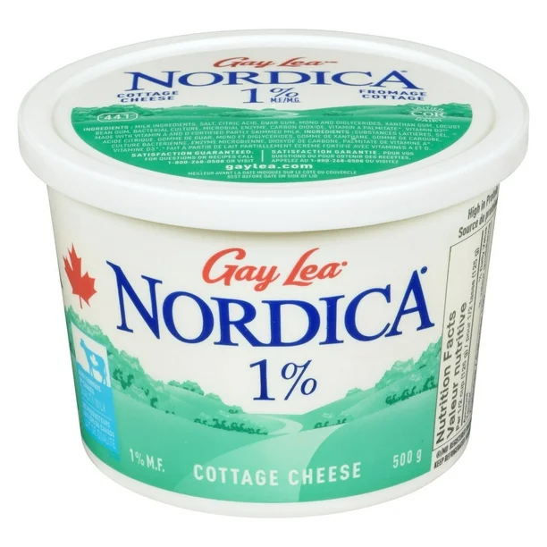Nordica 1% Cottage Cheese, 500 g