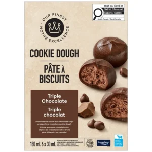 Our Finest Triple Chocolate Cookie Dough Ice Cream Bites, 180 mL (6 x 30 mL)