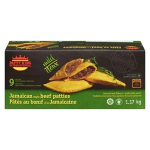 Patty King International Jamaican Style Patties - Mild Beef, Beef Patties - Mild 9x130g