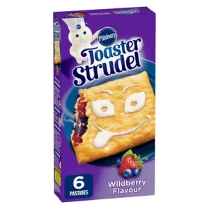 Pillsbury Toaster Strudel Wildberry Pastries, 6 Pastries, 326 g