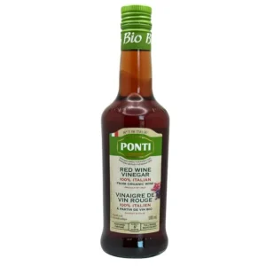 Ponti Organic Red Wine Vinegar, 500 mL