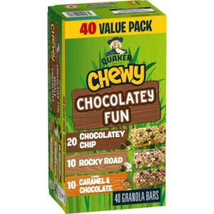 Quaker Chewy Chocolatey Fun Granola Bars, 960g