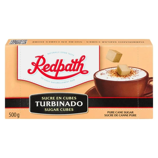 Redpath Turbinado Sugar Cubes, 500 g