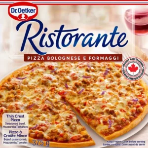 Ristorante Pizza Bolognese e Formaggi Thin Crust Pizza, 375 g