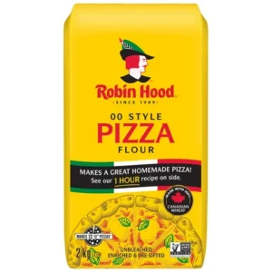 Robin Hood 00 Style Pizza Flour, 2kg, Made with 100% Canadian Wheat, Robin Hood 00 Style Pizza Flour 2kg