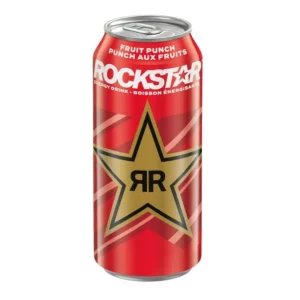 Rockstar Punched Fruit Punch Energy Drink 473 mL, Can, 473 mL