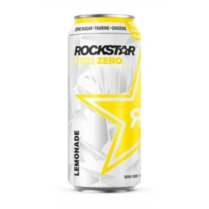Rockstar Pure Zero Lemoande Energy Drink 473 mL, Can, 473mL