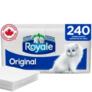 Royale Lunch Napkins, 1 ply, 240 paper napkins, 240 Napkins