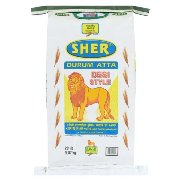 Sher Desi Durum Flour - W, Durum wheat flour