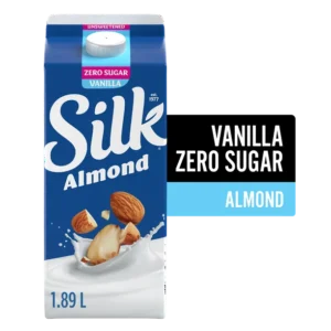 Silk Almond Milk Alternative, Unsweetened Vanilla, Dairy Free, 1.89 L