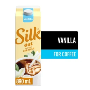 Silk Oat Coffee Creamer, Vanilla, Dairy-Free, 890 mL