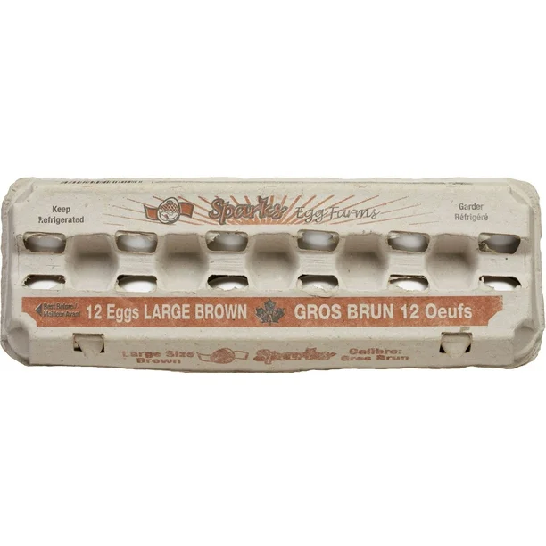 Sparks Large Brown Eggs, 12 Count